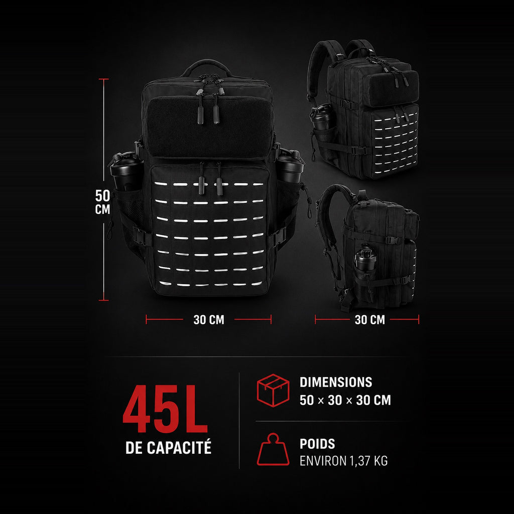 Sac à dos training 45L